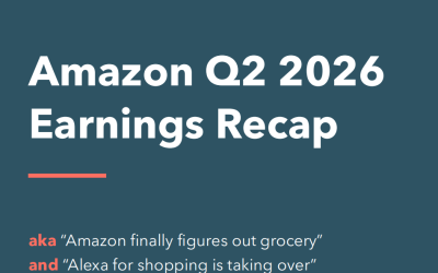 Amazon Q2 2026 Earnings Recap: AI Shopping, Grocery, Pharmacy and Speed